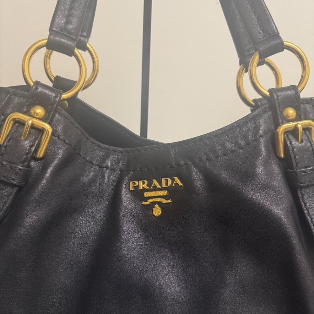 Prada Black Satchel - Picture 2 of 8